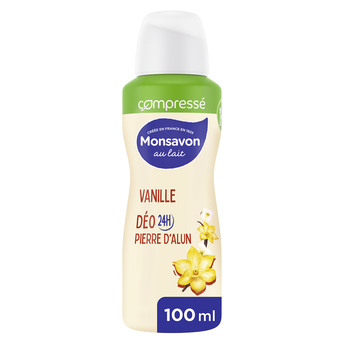 Image de Déodorant Femme Vanille MONSAVON -  Spray