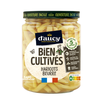 Image de Haricots au beurre bien cultivés D'AUCY 290g