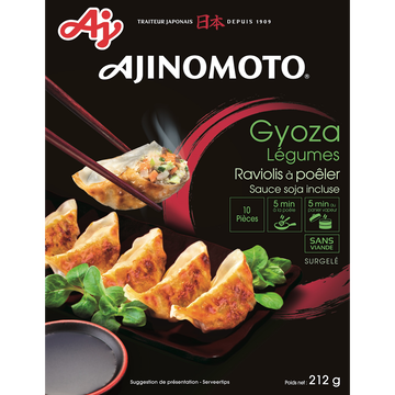 Ajinomoto Gyoza De Légumes Avec Sauce Soja Ajinomoto, 212g