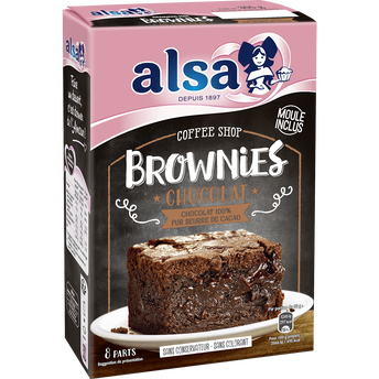 Image de Préparation brownies ALSA paquet