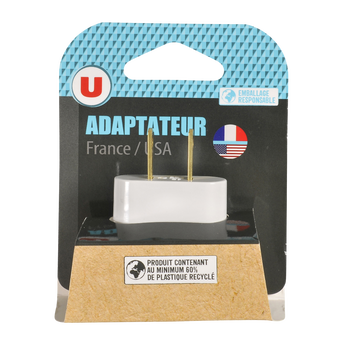Image de U
Adaptateur en plastique recyclé male SA/femelle