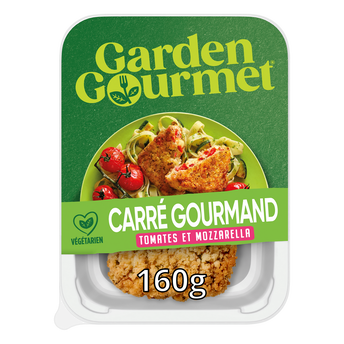 Image de Végétal Carré gourmand tomates et mozzarella GARDEN GOURMET - x2