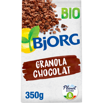 Image de Céréales mélange de flocons d'avoine au cacao Bio BJORG