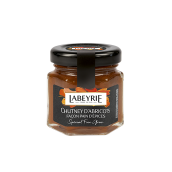 Image de Chutney d'abricot façon pain d'épices LABEYRIE, bocal de