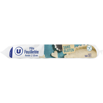 Image de U SANS GLUTEN
Pâte feuilletée sans gluten