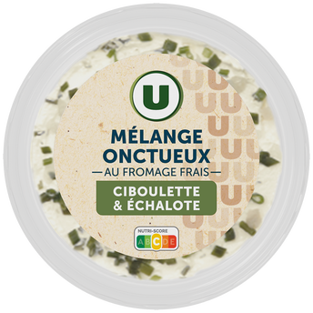Image de U
Tartinable à base de fromage frais et de yaourt grec avec cibouletteet échalottes U