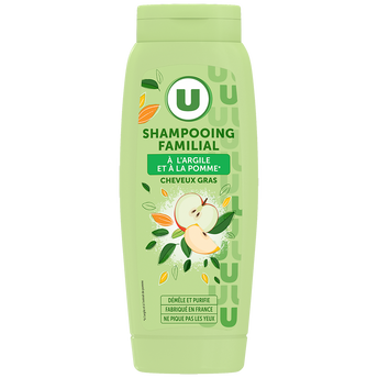 Image de U
Shampooing Cheveux gras, pomme & argile