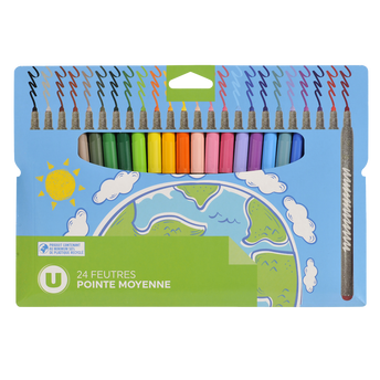 Image de U
Feutres de coloriage écoallène pointe moyenne