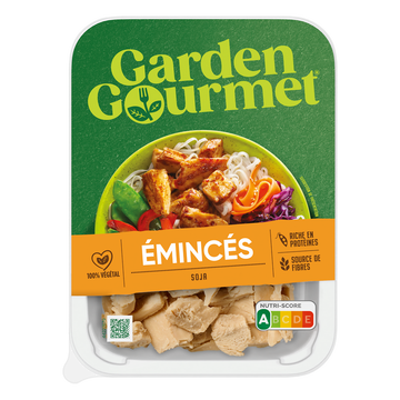 Herta Émincé Nature Soja Bon Végétal Herta, Barquette De 160g