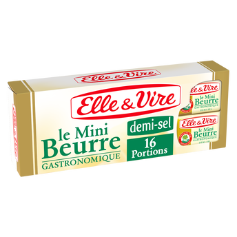 Image de Mini Beurre demi-sel ELLE&VIRE - 16 x