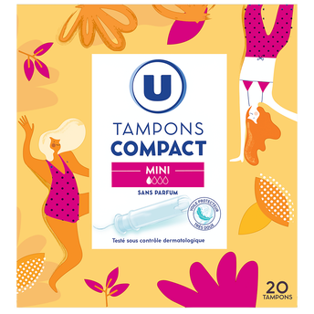 Image de U
Tampon compact mini