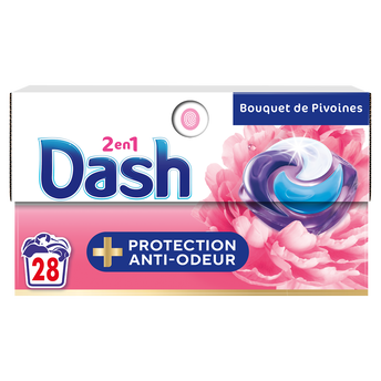 Image de Lessive capsule all in 1 pods pivoine et hibiscus DASH - 28