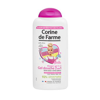 Image de Gel douche corps&cheveux CORINE DE FARME barbie