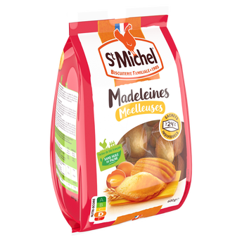 Image de Madeleines coquilles aux oeufs ST MICHEL - x24 sachets - Le paquet