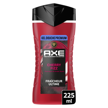 Image de Gel douche AXE homme cherry fizz parfum prestige