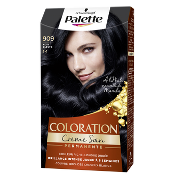 Image de Coloration permanente 909 noir bleuté SCHWARZKOPF PALETTE