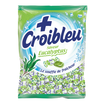 Image de Bonbons saveur eucalyptus CROIBLEU, sachet