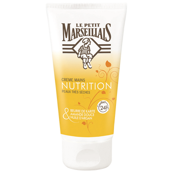 Image de Crème pour les mains nourrissante au karité amande douce et argan LE PETIT MARSEILLAIS