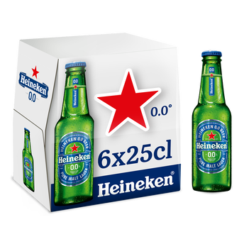 Image de Bière blonde sans alcool HEINEKEN, 0,00°, pack de