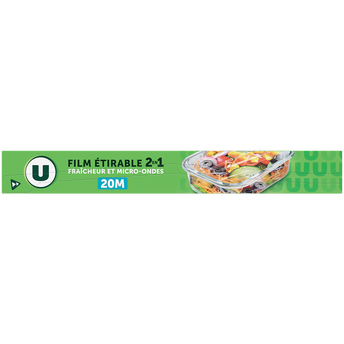 Image de U
Film étirable 2 en 1 fraîcheur et micro-ondes