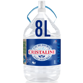 Image de Eau de source CRISTALINE pet 8