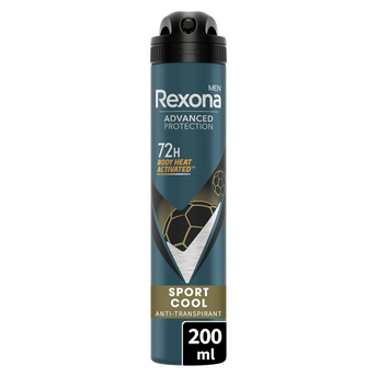 Image de Déodorant Homme anti-transpirant sport cool 72h REXONA Spray