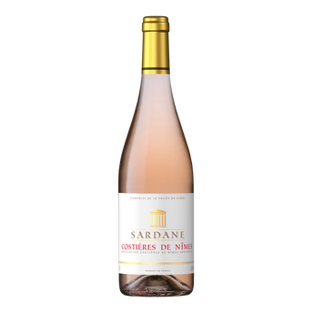 Image de Vin AOP rosé Costières de Nîmes - Bouteille