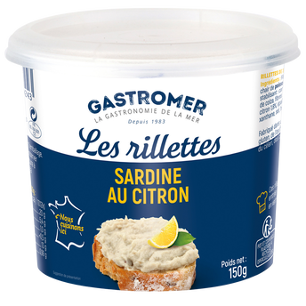 Image de Rillettes de sardines GASTROMER