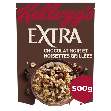 Céréales cruesli au chocolat noir belge QUAKER, 450g - Super U, Hyper U, U  Express 