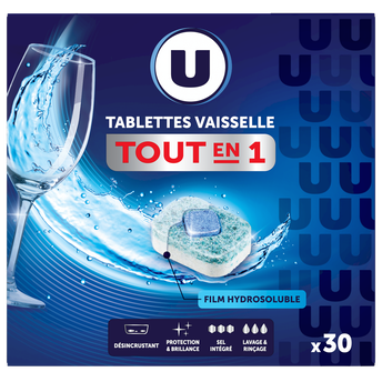 Image de U
Tablettes lave-vaisselle tout en 1
