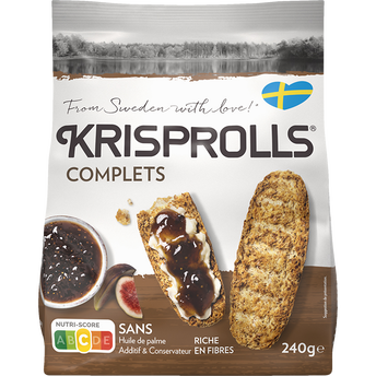 Image de Petits pains suédois complets  KRISPROLLS - Paquet de