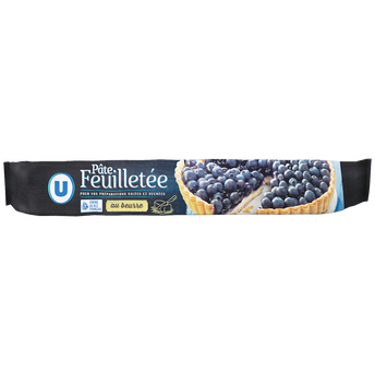 Image de U
Pâte feuilletée au beurre prête à dérouler