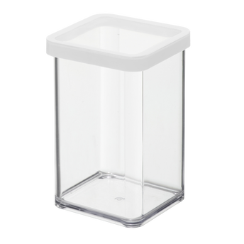 Image de Boîte hermétique carrée loft 1l blanc