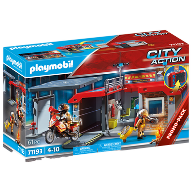 Super U : Camion de pompiers Playmobil pour 35,90 € via remise