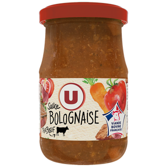 Image de U
Sauce bolognaise  bocal de  212ml