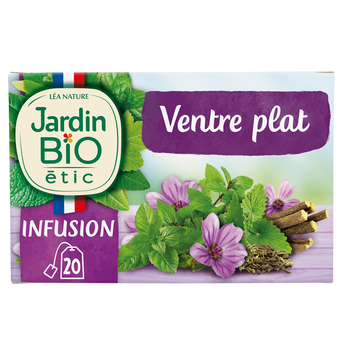 Image de Infusion Bio Ventre plat JARDIN BIO ETIC - 20 sachets