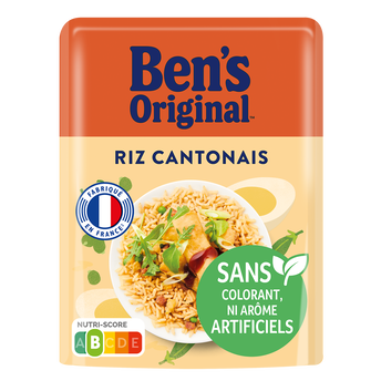 Image de Riz micro-ondable Cantonais 2min BEN'S ORIGINAL