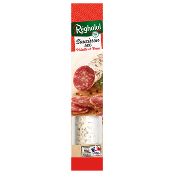 Image de Saucisson sec de volaille boeuf halal REGHALAL