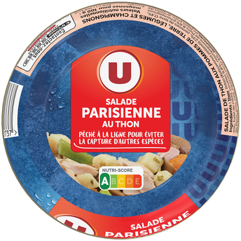 Image de U
Salade parisienne au thon pêché à la ligne  bol de