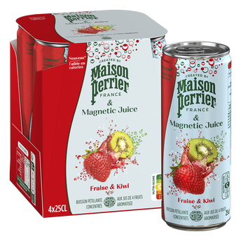Image de Boisson Gazeuse Fraise Kiwi MAISON PERRIER MAGNETIC JUICE