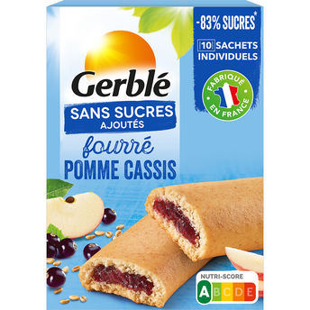 Image de GERBLE - Biscuit Fourré Cassis Sans Sucres Ajoutés