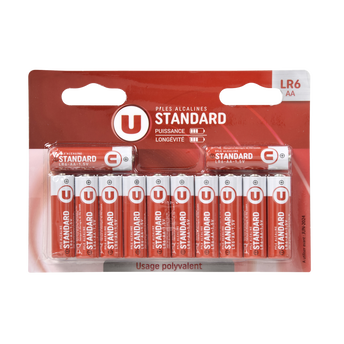 Image de U
Piles Standard LR6/AA 12
