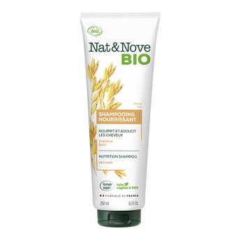 Image de Shampooing avoine cheveux secs bio NAT&NOVE BIO