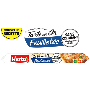 Image de Pâte à tarte Tarte en Or feuilletée HERTA