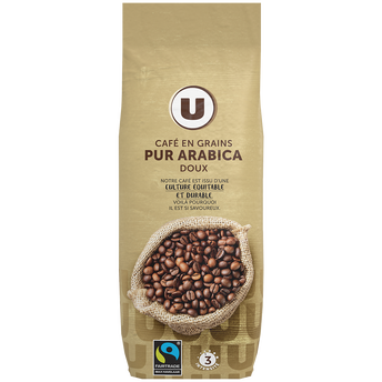 Image de U
Café en grains Bio Doux N°3