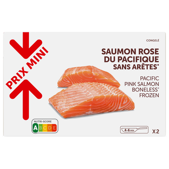 Image de Portions de saumon rose du pacifique PRIX MINI