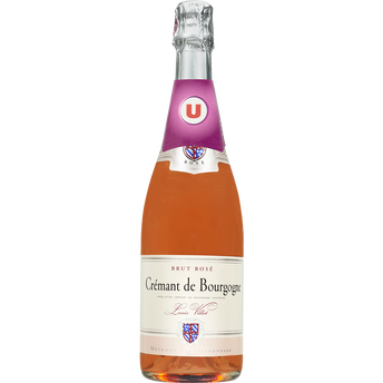 Image de U
Vin rosé brut AOP Crémant de Bourgogne Louis Villot 12°