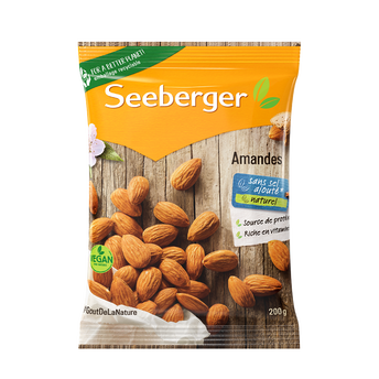 Image de Amandes décortiquées, SEEBERGER, sachet