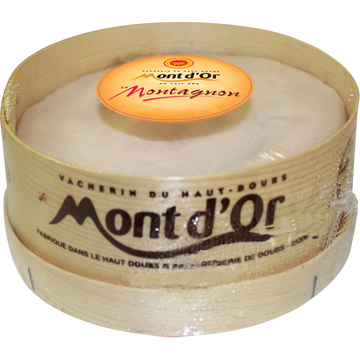 Mont d'or Mini Mont D'or, Aop, Au Lait Cru, 26% Mat.gr., Le Montagnon, La Pièce