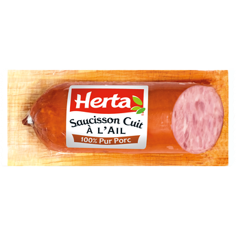 Image de Saucisson à l'ail d'Alsace qualité supérieure HERTA